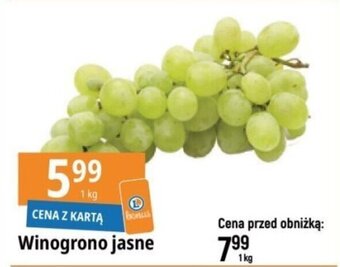 E.Leclerc Winogrono jasne 1 kg oferta