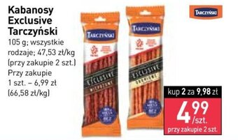 Stokrotka Kabanosy Exclusive Tarczyński 105 g oferta