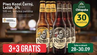 Stokrotka Piwo Kozel Černý, Ležák, 0% 500ml oferta