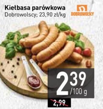 Stokrotka Kiełbasa parówkowa Dobrowolscy 100 g oferta