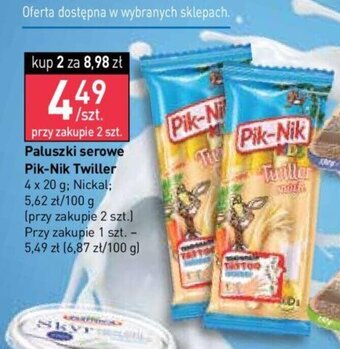 Stokrotka Paluszki serowe Pik-Nik Twiller 4 x 20 g oferta