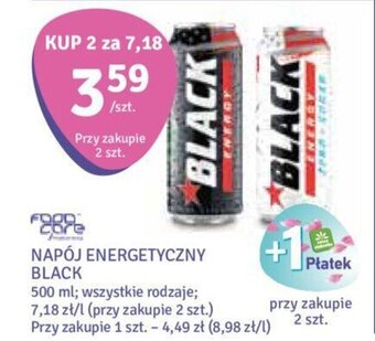 Stokrotka NAPÓJ ENERGETYCZNY BLACK 500 ml oferta