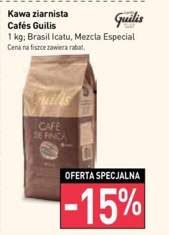 Stokrotka Kawa ziarnista Cafés Guilis 1 kg oferta