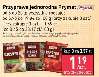 Stokrotka Przyprawa jednorodna Prymat 6-20 g oferta