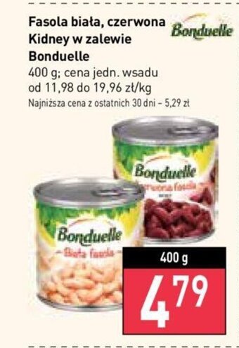 Stokrotka Fasola biała, czerwona Kidney w zalewie Bonduelle 400 g oferta