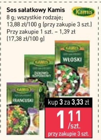 Stokrotka Sos sałatkowy Kamis 8 g oferta