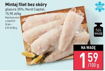 Stokrotka Mintaj filet bez skóry 100 g oferta