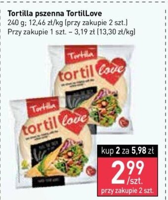 Stokrotka Tortilla pszenna TortilLove 240 g oferta