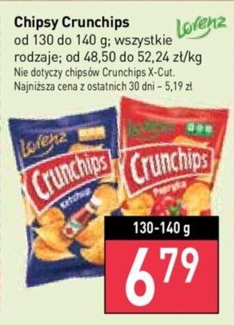 Stokrotka Chipsy Crunchips 130-140 g oferta