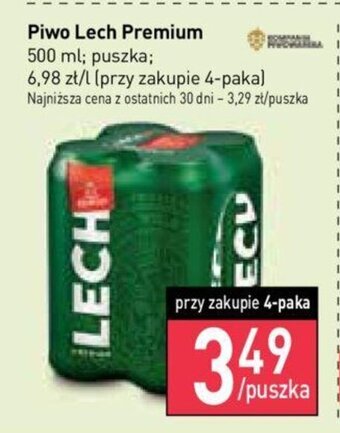 Stokrotka Piwo Lech Premium 500 ml oferta