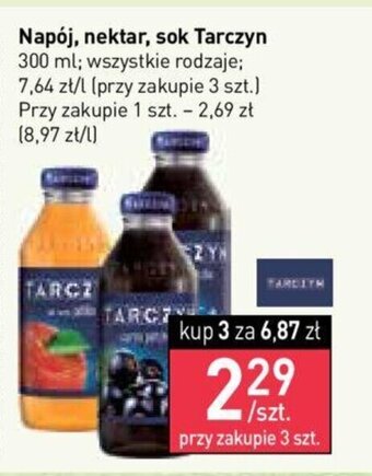 Stokrotka Napój, nektar, sok Tarczyn 300 ml oferta