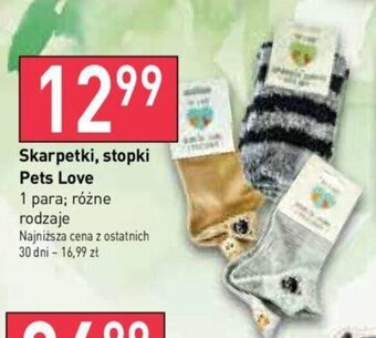 Skarpetki, stopki Pets Love 1 para