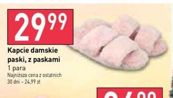 Stokrotka Kapcie damskie paski, z paskami 1 para oferta