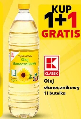 Kaufland Olej słonecznikowy 1l oferta