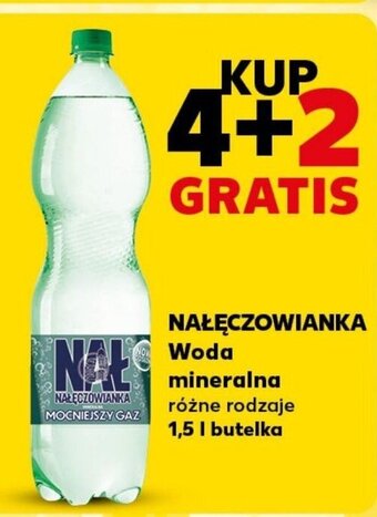 Kaufland NAŁĘCZOWIANKA Woda mineralna 1,5 l oferta