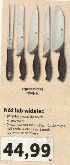 Lidl FISKARS Nóż lub widelec oferta
