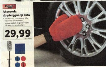 Lidl ULTIMATE SPEED Akcesoria do pielęgnacji auta oferta