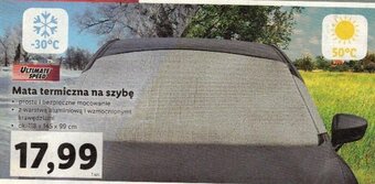 Lidl ULTIMATE SPEED Mata termiczna na szybę oferta