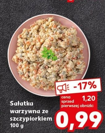 Kaufland Sałatka warzywna ze szczypiorkiem 100g oferta