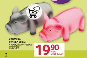 Selgros ZABAWKA ŚWINKA 20 CM oferta