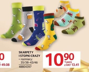 Selgros SKARPETY ISTOPKI CRAZY oferta