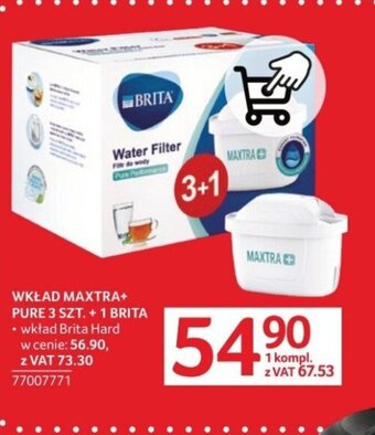 Selgros WKŁAD MAXTRA + PURE 3 SZT. + 1 BRITA oferta