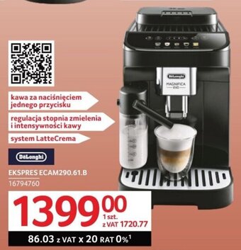Selgros DeLonghi EKSPRES ECAM290.61.B oferta