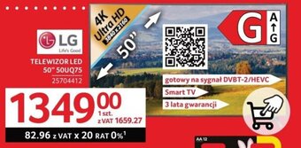 Selgros LG TELEWIZOR LED 50" 50UQ75 oferta
