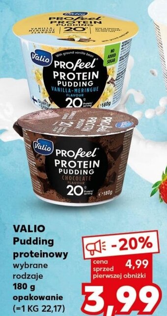 Kaufland Valio Pudding proteinowy 180g oferta