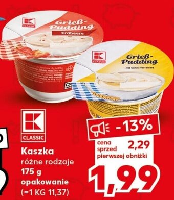 Kaufland Kaszka 175g oferta