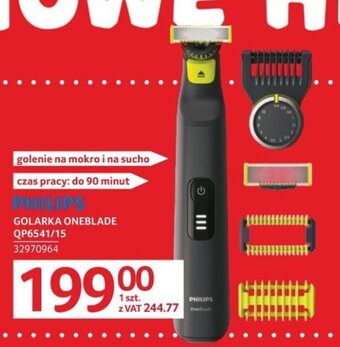 Selgros PHILIPS GOLARKA ONEBLADE QP6541/15 oferta