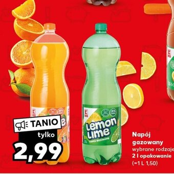 Kaufland Napój gazowany 2l oferta