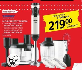 Selgros ZELMER BLENDER RĘCZNY ZHB6500 oferta