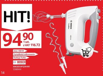 Selgros BOSCH MIKSER MFQ36400 oferta