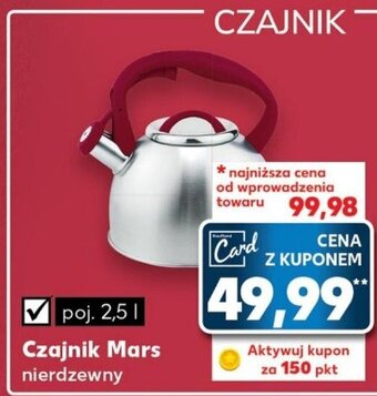 Kaufland Czajnik Mars 2,5l oferta