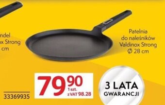 Selgros Patelnia do naleśników Valdinox Strong 28 cm oferta