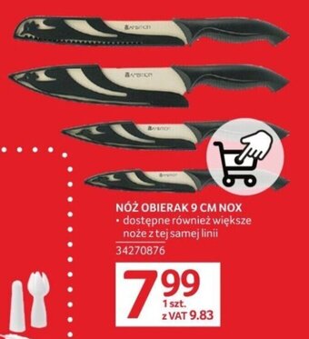 Selgros NÓŻ OBIERAK 9 CM NOX oferta