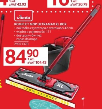 Selgros VILEDA KOMPLET MOP ULTRAMAX XL BOX oferta