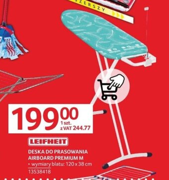 Selgros LEIFHEIT DESKA DO PRASOWANIA AIRBOARD PREMIUM M oferta