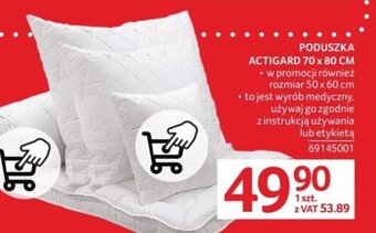 Selgros PODUSZKA ACTIGARD 70 x 80 CM oferta