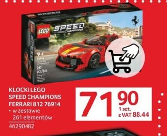 Selgros KLOCKI LEGO SPEED CHAMPIONS FERRARI 812 76914 oferta