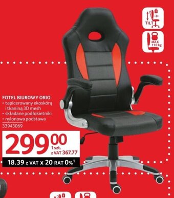 Selgros FOTEL BIUROWY ORIO oferta