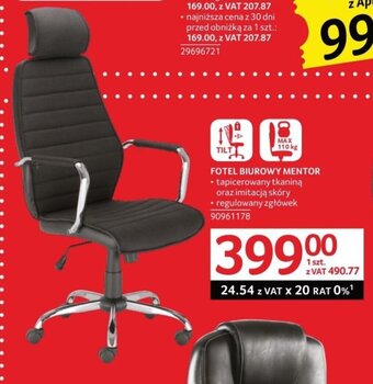 Selgros FOTEL BIUROWY MENTOR oferta