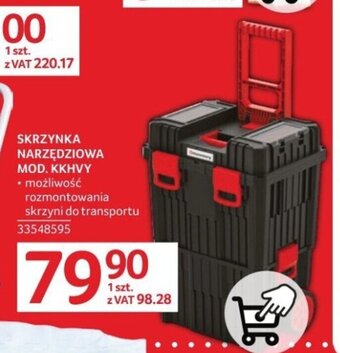 Selgros SKRZYNKA NARZĘDZIOWA MOD. KKHVY oferta