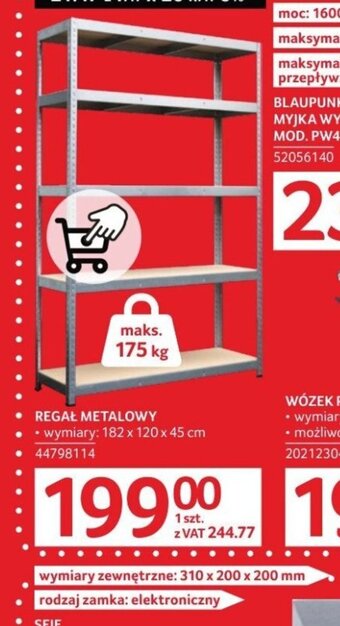 Selgros REGAŁ METALOWY oferta