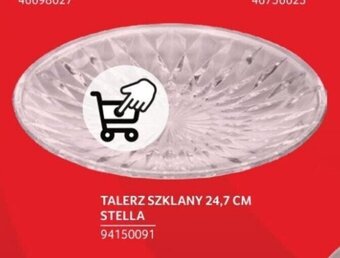 Selgros TALERZ SZKLANY 24,7 CM STELLA oferta