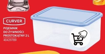 Selgros CURVER POJEMNIK DO ŻYWNOŚCI PROSTOKĄTNY 2 L oferta