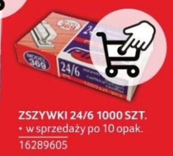 Selgros ZSZYWKI 24/6 1000 SZT. oferta