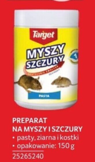 Selgros TARGET PREPARAT NA MYSZY I SZCZURY 150 G oferta