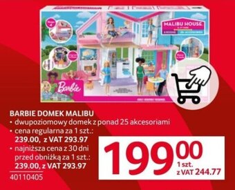 Selgros BARBIE DOMEK MALIBU oferta